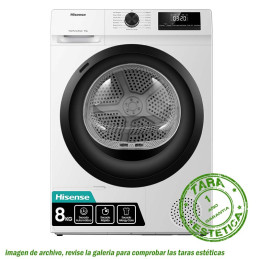 Secadora HISENSE DHQE800BW2...