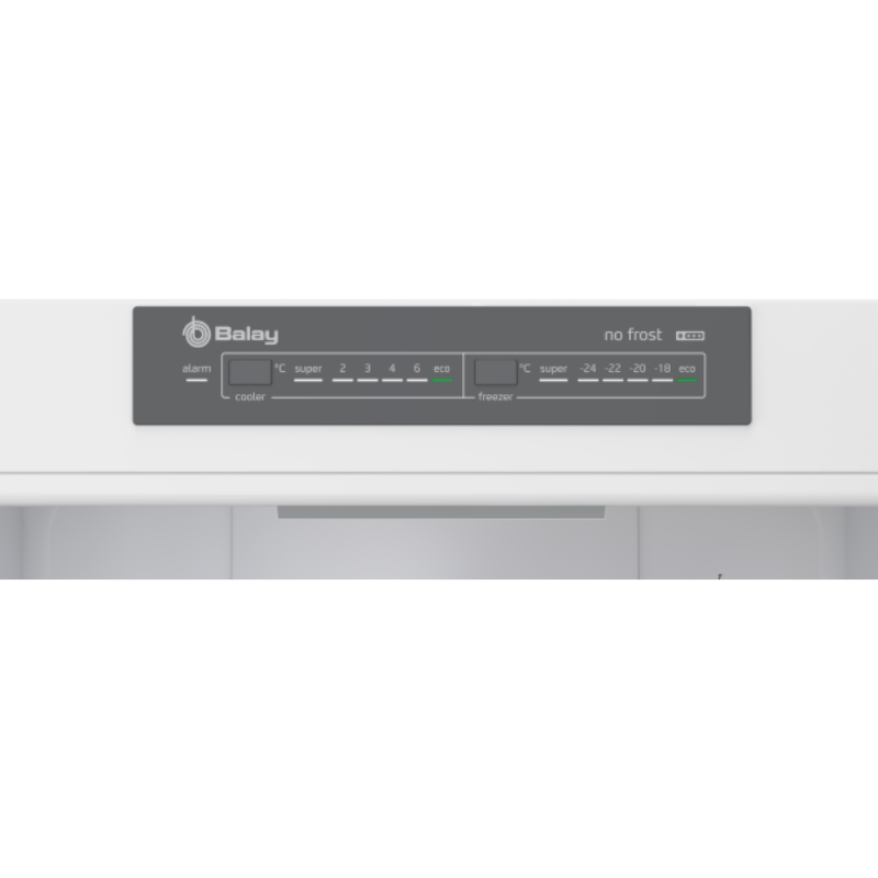 FRICOM. Balay 3KFE753XI 203x60cm NO FROST INOX