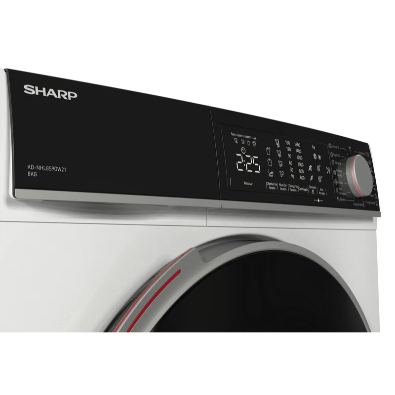 Secadora Sharp KDNHL8S9GWDES 8KG BC