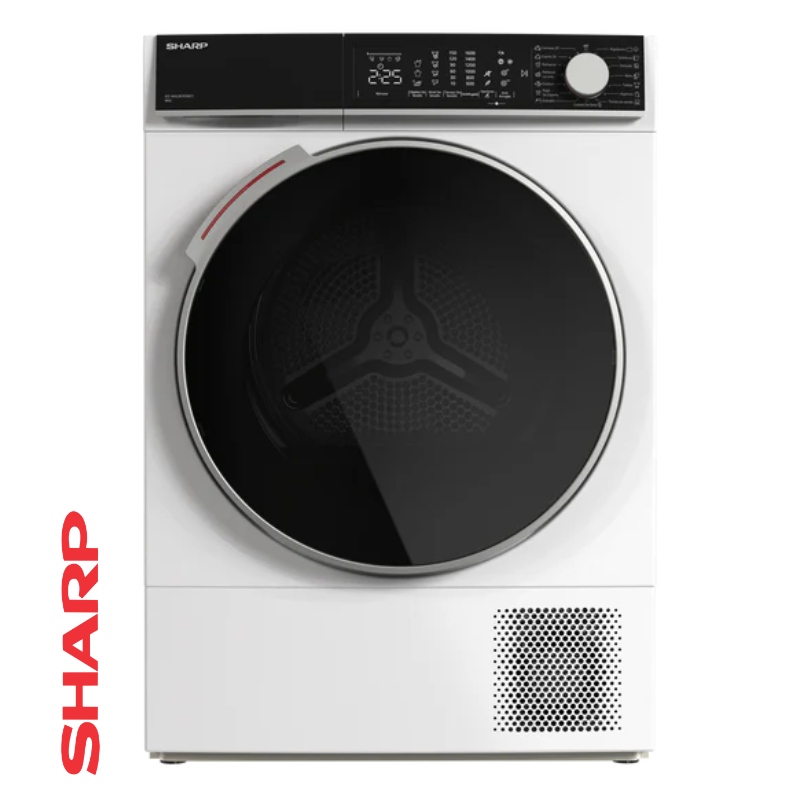 Secadora Sharp KDNHL8S9GWDES 8KG BC