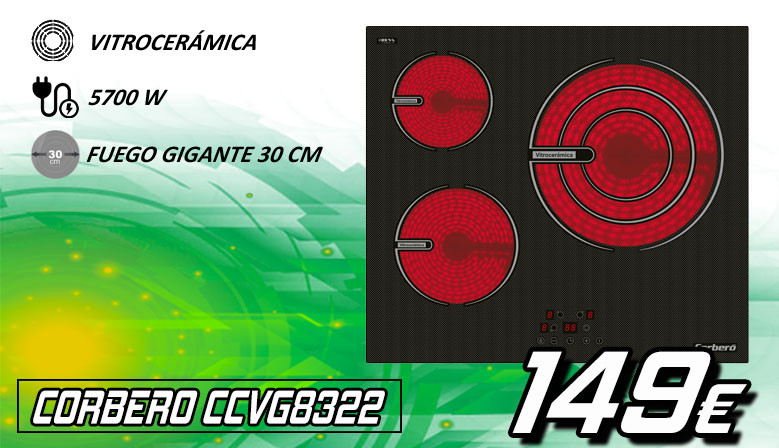 Vitrocerámica Corberó CCVG8322
